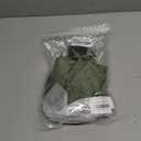 ZAFUL Women's Tie Back Padded High Cut Bralette Bikini Set Two Piece Swimsuit (1-light Green)