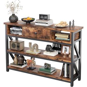 X003AZW69V// mexin 39 inch console rustic brown color
