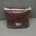 MEETSKY Couch Cover Washable for 2 Cushion Sofa, Cat Scratch Proof Furniture Protector Love Seat L Shape Couch Covers Soft Sectional Sofa Cover for Dogs Pets, 71" x 118", Chocolate