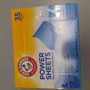 Arm & Hammer Laundry Detergent Power Sheets,Fresh Breeze, up to 140 Loads, 35 Ct , 1 Pack