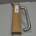 Grab Bars for Shower, 1Pc 12-Inch Anti Slip Shower Handles for Elderly, Safety Shower Grab Bar, Stainless Steel Handicap Grab Bars for Bathroom,Toilet (Brushed Nickel, 1" Diameter)