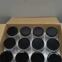 CycleMore Mason Jars Bundle, 12 Pack J Canning Jars With Bands and Lids, Ideal for Jam, Honey, Wedding/Shower Favors, DIY & Oats - 32 OZ x 4, 24 OZ x 4, 16 OZ x 4