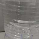 Drink Dispensers for Parties (2.5 Gallon) Large Plastic Water Dispenser for Counter Tops, No Mess, Easy to Assemble & Wash, Up to 40 Drinks