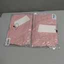 2 x Beimuc Summer Tops for Women Short Sleeve Crewneck Tshirts Side Split Loose Fit Tunic Pink (Pink, XL)