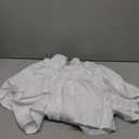 Wrap Around Dust Ruffle Bed Skirt - White - for Full Size Beds with 12 Inch Drop - Easy Fit Elastic Strap - Adjustable Pleated Bedskirt w/Brushed Fabric - Wrinkle Free - for Women, Men, Kids & Teens XL