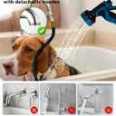Indoor Sink Hose Attachment Faucet Suitable for Kitchen Bathroom Faucets, Watering Indoor Plants, Washing Pets, Household Cleaning Car Washing Durable Easy-to-Install Multi-Purpose Hose (50FT)