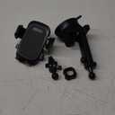 HTU 2026 Upgraded [True Military-Grade] Car Phone Holder【Safety Certs & No Smell】 Cell Phone Holder for Car Mount for Dashboard Windshield Air Vent Long Arm Thick Case, Black