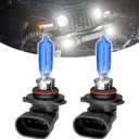 9005 Headlight Bulb 9005 Halogen Head Light Bulbs, Ultra White Halogen Headlight Bulb 12V 100W High Beam Low Beam Fog Light Bulbs, Universal Light Lamp for Most Cars, Trucks, SUVs (9005)