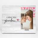Orchroma I Love You Grandma Picture Frame, Grandma Gifts For Birthday, Christmas, Mother's Day, 8x10 Picture Frame
