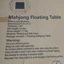 Floating Mahjong Table for Pool, 32 Inch Game Board, 32" Large