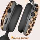 Joyleop for Airpods Max Case - Stylish Durable Hard for AirPods Max Covers, Cool Protective Headphones Case with Unique Design, Pretty Essential Accessories for Headphones, Leopard