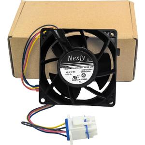 2025 Upgraded OEM WR60X26866 Refrigerator Evaporator Fan Motor, Compatible with GE Refrigrator, Replace V80E14MS2A3-57A611 WR60X10341, WR60X26030, WR60X10356, WR60X10357