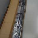 LazBlinds Cordless Cellular Shades, No Tools No Drill Blackout Honeycomb Shades Pleated Blinds for Windows, 28" W x 64" H, Midnight Black