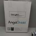 Angol Shiold Toilet Seat ELONGATED Black Wood Veneer 18.5“