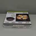 Cuisinart CCP-1000, Pre-Seasoned Cast Iron Griddle Pan, 10"