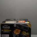 Ninja DZ550 Foodi 10 Quart 6-in-1 DualZone Smart XL Air Fryer with 2 Independent Baskets, Smart Cook Thermometer for Perfect Doneness, Match Cook & Smart Finish to Roast, Dehydrate & More, Grey