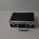 GHOSTFIRE Guitar Multi Effect Pedal Case14x9.8x4.2in with Pedal Mounting Tape FastenerSturdy Locking Aluminum T series T-EC6