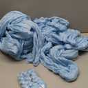 4 Pack Baby Blue Cheesecloth Table Runner 20 x 120 inch Gauze Table Runners 10 FT Long, Semi Sheer Cheese Cloth Fabric Table Runner Bulk for Wedding, Party, Baby Shower, Bridal Shower Decoration