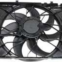 621-373 Engine Radiator Cooling Fan Assembly for Mercedes-Benz C230 C250 C300 C350 C63 AMG E250 E300 E350 E400 E550 GLK250 GLK300 GLK350 CLA250 GLA200 GLA250 CLS400 SLC200, MB3115122 2045000293