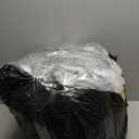 HIGOGOGO Pouf Ottoman Stuffed Round Modern Foam Filled Foot Rest Poufs for Living Room Chair Decorative 20 X 15 Inches Boho Relax Stool for Wedding Christmas Party, Brown