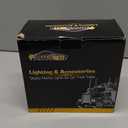 Partsam 10Pcs 2.5" Round Amber 13 LED Side Marker Clearance Lights with Reflectors for Truck Trailer RV, Grommets and Pigtails Include, Clear Lens, Sealed Waterproof, Flush Mount, 12V