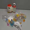 PINSHILE DIY Space Magic Balloon Craft Kit, Sticker Decorated Balloons Toy for Kids, Rocket Air Pump Fun with Balloon Monster Pals, DIY Creative Activity, Birthday Gifts for Girls Boys Ages 3+ (Off-white)