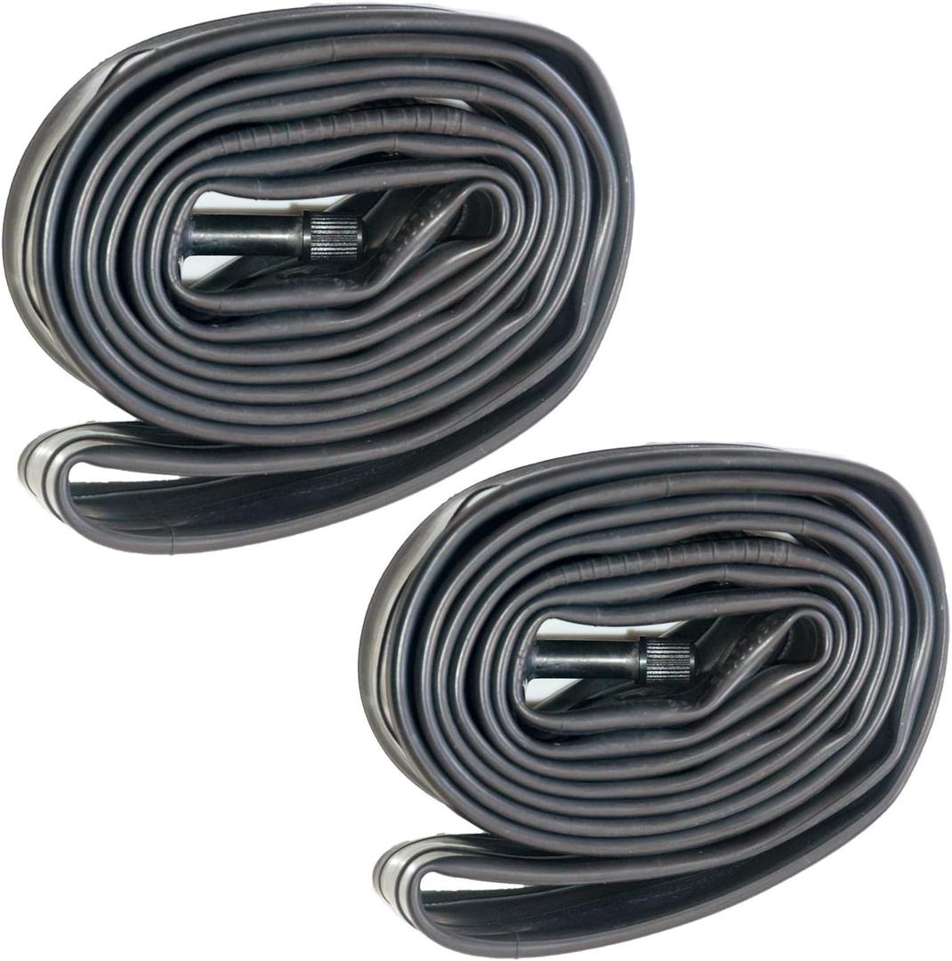 2 Pack 20 inch Bicycle Tube, 20x1.75-2.125 Tire Tube, 32 mm Schrader Valves, Compatible with 20 x1.9/1.95/2.0/2.1 Bike Tire, Heavy Duty Cycle Tyre Inner Tube for MTB, Road, BMX Bike