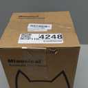 Miaosical Automatic Cat Feeder 2 Cats,2.4G WiFi Timed Auto Cat Food Dispenser with Dual Bowls,4.2L Smart App Control,Equal Portion Feeding for Multiple Cats (Black, 4.2L WiFi Dual Bowl)