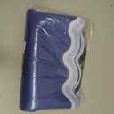 Blue Mahjong Mat (31.5” x 31.5”) with Black Carrying Bag, Anti-Slip, Noise-Reducing Mahjong Mat for Table, Poker, Board Games, Dominoes, and Card Games