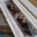 Door Mounted Mirrored Jewelry Cabinet Storage Organizer White