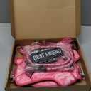 Beebiepet Heavy Duty Tactical Dog Harness for Large Dogs, No Pull Adjustable Pet Harness Reflective Service Training Easy Control Pet Vest Military K9 Working Dog Harnesses-X- Large, Pink Camo