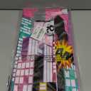 gisgfim 3 Pcs Super Girl Hero Party Tablecloth Pink Super Girl Hero Theme Party Supplies Decorations for Kids Girls Disposable Plastic Table Cover 105 x 54 inch