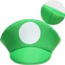 Brothers Costume for Girls Dress up Halloween Cosplay Outfit with Hat (Green)