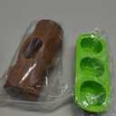 Dog Toys for Aggressive Chewers, Interactive Indestructible Dog Toys to Keep Them Busy, Durable Dog Frozen Treat Toy for Large & Medium Dogs, Reduces Anxiety & Extends Playtime, Brown