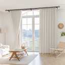 KAMANINA Double Curtain Rods 66 to 120 Inches (5.5-10 Feet), Antique Bronze Telescoping Curtain Rod for Windows 54 to 115 Inches, 7/8 Inch Decorative Curtain Rods with Twisted Cage Finials