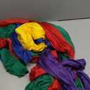 Rainbow Backdrop Curtains 107ft Bright Colorful Backdrop Covers for Unicorn Party Baby Shower Photo Booth Birthday Stage Home Events Decor 5 Panels (Rinbow)