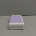 Pencil Box, Double Layer Pencil Case, Large Capacity Plastic Pencil Boxes with Snap-tight Lid, Two-Tone Storage Box Organizer for Office School Supplies Teen Girl Boy (Light Purple, Pack of 1)