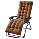 67x22x3in Chaise Lounger Cushion – Premium Outdoor/Indoor Furniture Cushion for Sun Loungers, Recliners, Rocking Chairs, Sofas & Deck Chairs with Non-Slip Straps