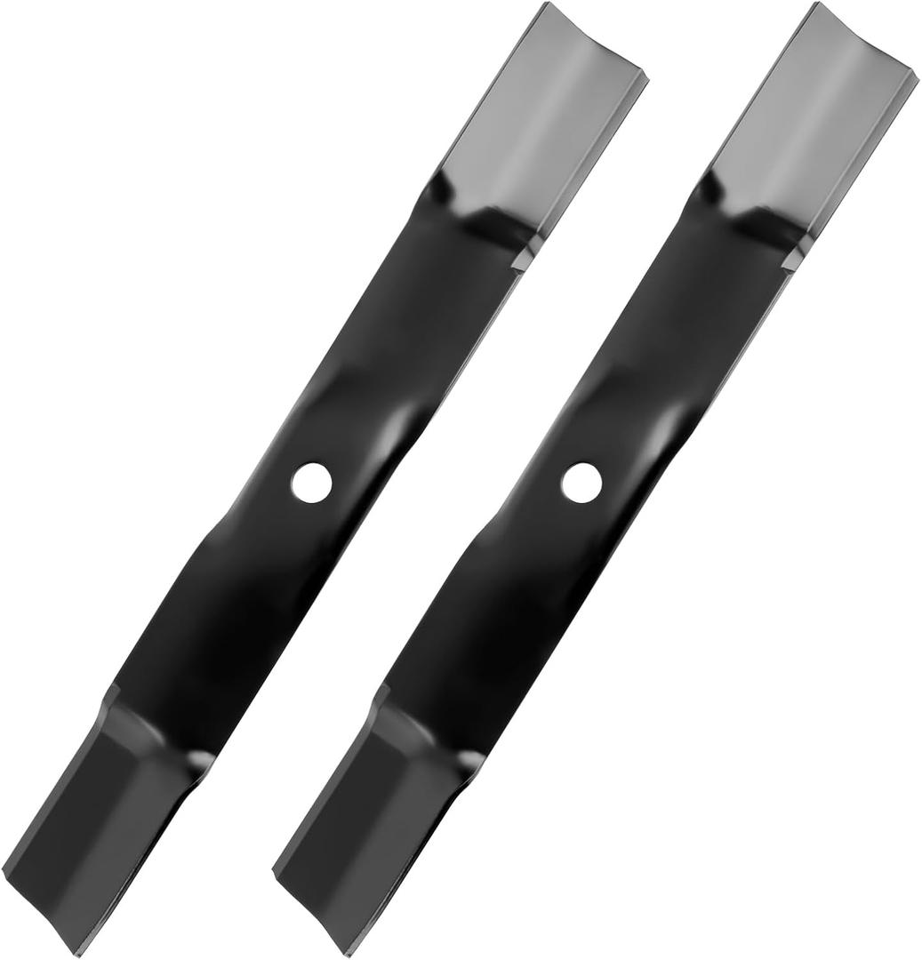 M170642 Mower Blades for 42" Deck Compatible with John Dee re X330 X350 X354 X370 X380, 2 Pack