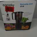 Cold Press Juicer, 5.3" Wide Feed Chute Juicers with 350w Power Motor, Slow Masticating Juicer Machine with High Juice Yield for Whole Vegetables & Fruits, Easy to Clean, Grey(pro)