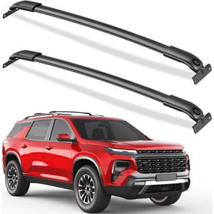 All-Aluminum 330lbs Roof Rack Cross Bars for Chevy Traverse 2022-2026