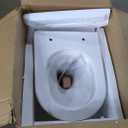 Swiss Madison Well Made Forever SM-WT449 St. Tropez Wall Hung Toilet, Glossy White
