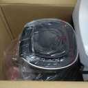 Ninja | XL Single Basket Air Fryer | 5.5 QT Capacity fits 3lbs of Wings | 5-in-1Air Fry, Roast, Bake,Reheat & Dehydrate |Dishwasher Safe Parts & Recipe Guide | Grey |AF150AMZ