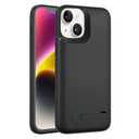 Fey Battery Case for iPhone, Extended Batteri Charging Cases for  Portable Rechargeable Charger Cover, 6000mAh,Perfect for Business Travel,Black