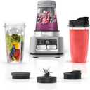 Ninja Blenders for Kitchen | Smoothie Blender, Mixer, Grinder - Premium Blending Performance for Sauces, Frozen Drinks, and More | 1200 Peak Watt Motor | SS101 Foodi Personal Smoothie Maker
