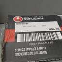 Nongshim Shin Black Noodle Soup, Spicy, 3.5 Ounce (Pack of 6) (EXP 07/09/27)