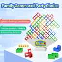 Ziogogco 48 Pcs Game Gifts, Balance Stacking Blocks GamePerfect for Family, Parties, Travel,Boys Girls GiftsNovelty Toy Gift for Kids or Friends