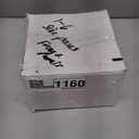 Thenshop 10 Pack Hotel Pans Stainless Steel Steam Table Food Pan Commercial Metal Food Catering Tray Anti Jam for Hotel Restaurant Buffet Party Supplies(Standard,1/6 Size X 2.5 Inch Deep)