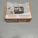 Video Conference Lighting Kit, Ring Light Clip on Laptop Monitor with 5 Dimmable Color & 5 Brightness Level for Webcam Lighting/Zoom Lighting/Remote Working/Self Broadcasting and Live Streaming, etc.