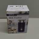 SIMPLETASTE Milk Frother, 4-in-1 Electric Milk Steamer, Automatic Warm and Cold Foam Maker and Milk Warmer for Latte, Cappuccinos, Macchiato (Blue)